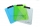 Clipboard standard Office box, A4, transparent PP, culori asortate